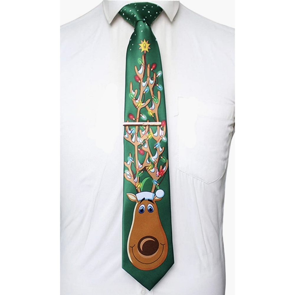 Christmas Rudolph Tie - Picture 4 of 4